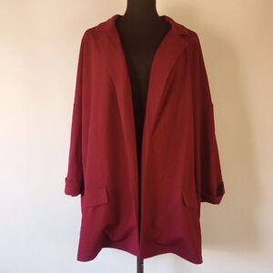 Burgundy Blazer